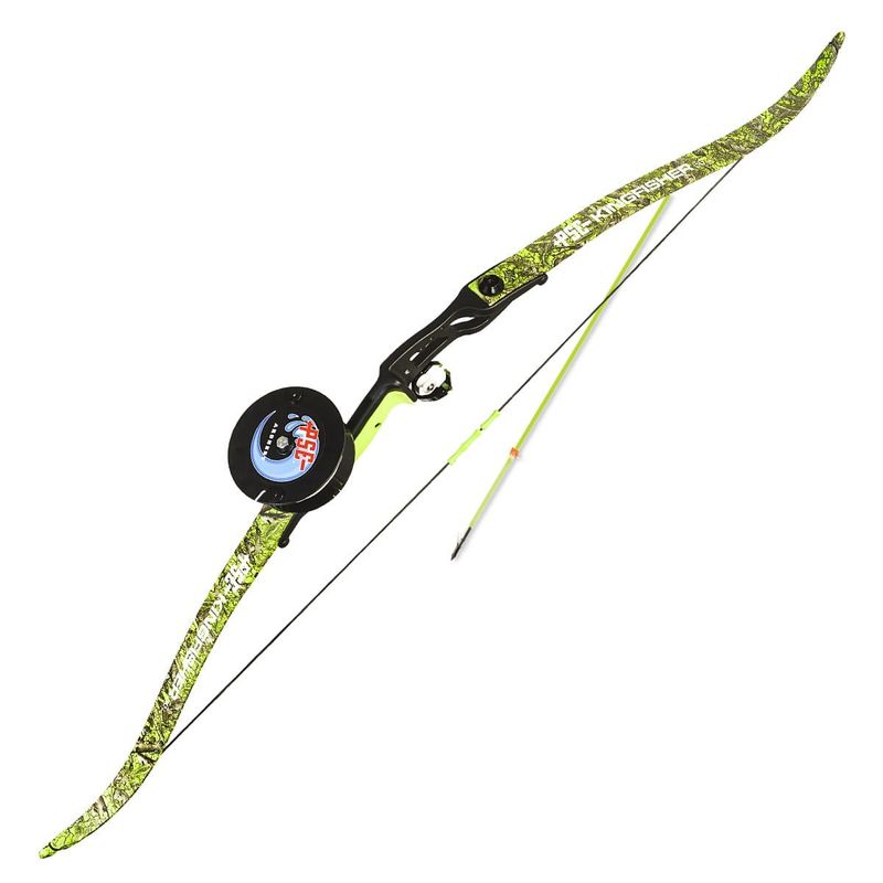 PSE Discovery BF Bowfishing Bow Avec Ams Retriever Paquet Flèche de butée de sécurité-Droitier//LH